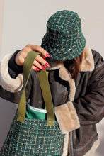 Carica l'immagine nel visualizzatore di Gallery, Shopper bag gold green