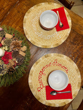 Carica l'immagine nel visualizzatore di Gallery, Set tovaglietta in paglia