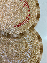Carica l'immagine nel visualizzatore di Gallery, Set tovaglietta in paglia