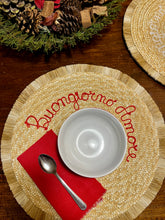 Carica l'immagine nel visualizzatore di Gallery, Set tovaglietta in paglia