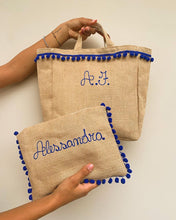 Carica l'immagine nel visualizzatore di Gallery, Summer bag juta pompon (+colori)