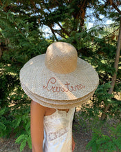 Carica l'immagine nel visualizzatore di Gallery, Cappello in paglia Pamela