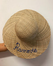 Carica l'immagine nel visualizzatore di Gallery, Cappello in paglia Pamela