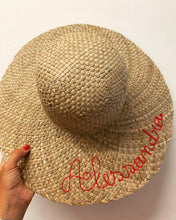 Carica l'immagine nel visualizzatore di Gallery, Cappello in paglia Pamela