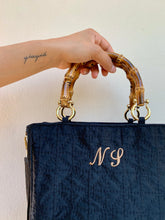 Carica l'immagine nel visualizzatore di Gallery, Mini bamboo bag Scacco