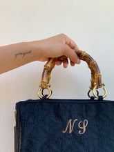 Carica l'immagine nel visualizzatore di Gallery, Mini bamboo bag Scacco