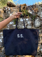 Carica l'immagine nel visualizzatore di Gallery, Tote bag nera