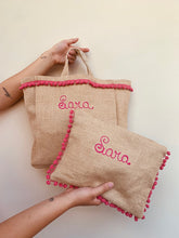 Carica l'immagine nel visualizzatore di Gallery, Summer bag juta pompon (+colori)