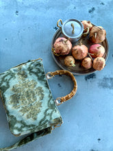 Carica l'immagine nel visualizzatore di Gallery, Mini bamboo bag lana green