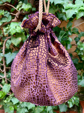 Carica l'immagine nel visualizzatore di Gallery, Secchiello Snake viola oro