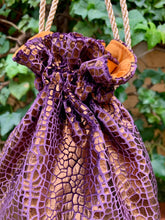 Carica l'immagine nel visualizzatore di Gallery, Secchiello Snake viola oro