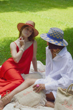 Carica l'immagine nel visualizzatore di Gallery, Cappello in paglia intrecciata Ariel