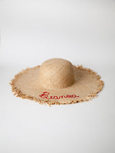 Carica l'immagine nel visualizzatore di Gallery, Cappello in rafia sfrangiato Riri