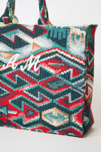 Carica l'immagine nel visualizzatore di Gallery, Tote bag Marrakech con ricamo iniziali