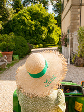 Carica l'immagine nel visualizzatore di Gallery, Cappello in rafia sfrangiato Capri (+colori)